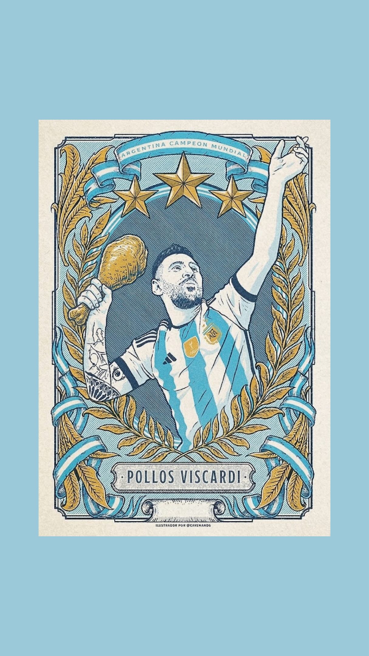Empezó el Mundial y nuestras marcas lo saben 🇦🇷

⭐⭐⭐ Coronadas de gloria, diseñamos.

Porque la pasión también se comunica. #ElegimosCreer 

#Argentina #Mundial2026 #Futbol